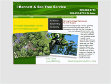Tablet Screenshot of bennetttree.com